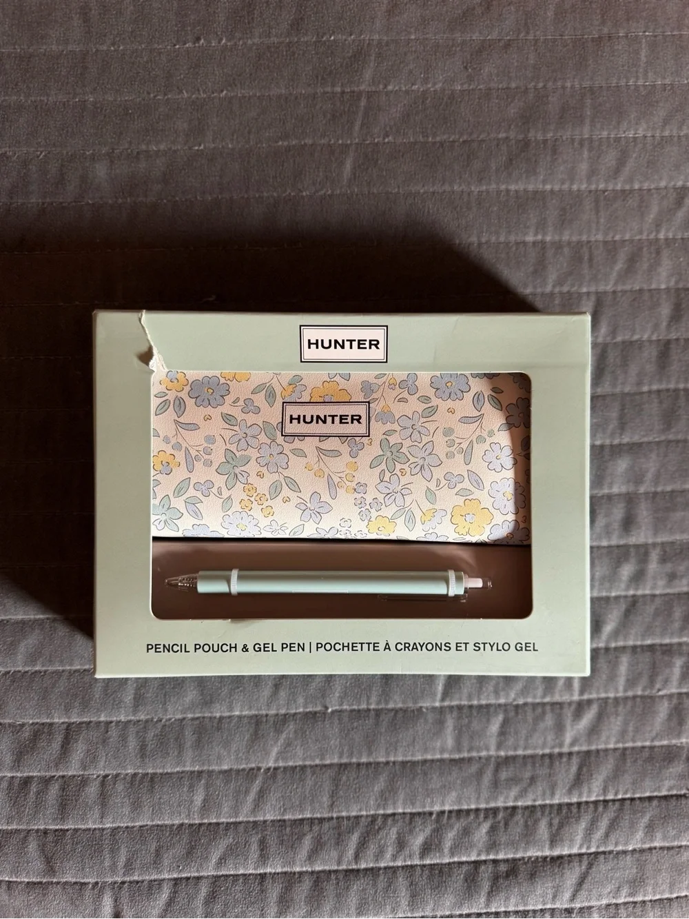 Hunter Pencil Pouch & Pen Set